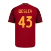 AS Roma Wesley Franca #43 Hjemmedrakt 2026-27 Kortermet AS Roma Wesley Franca #43 Hjemmedrakt 2026-27 Kortermet